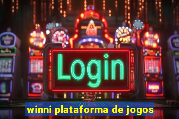 winni plataforma de jogos